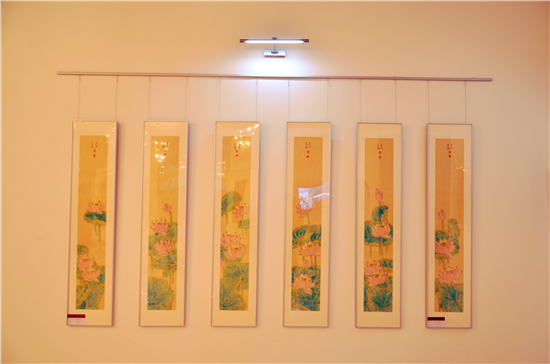 常美娟国画艺术亮相斯洛伐克驻华大使馆