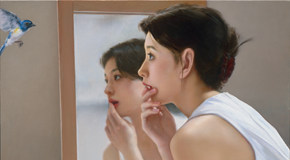 
 这时一个龙展览馆在李贵君开张了
 _艺术中国