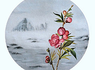 雾花系列桃花
