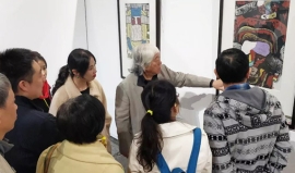 
 来自osawa在美国呆了30多年后他带回了“牛的故事”和“马的传说”
 _艺术中国