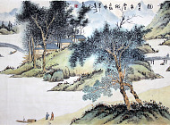 浒溪草堂图