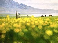 油画
