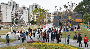 艺术开启了社区的新生活第五届深圳公共雕塑展在“中康美术馆”开幕
_艺术中国