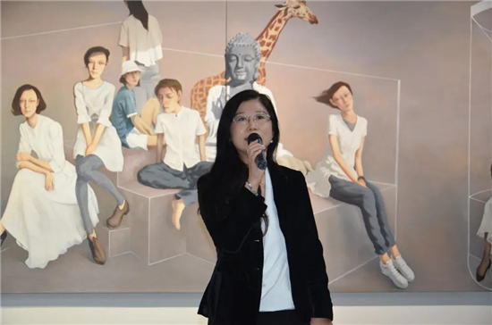 安堃 An  Kun油画艺术展在朗空美术馆开幕，用安静的画面记录时代的镜像