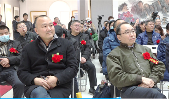 中国生态文明万里行走进宋庄——抱朴守真浑然天成 解天成书画作品展在京开幕