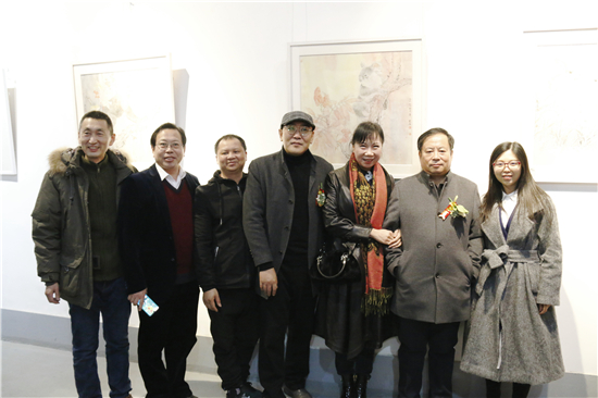 翰逸神飞——鲁双喜工笔画品鉴展在松美术馆成功举办