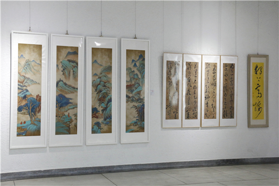 中国生态文明万里行走进宋庄——抱朴守真浑然天成 解天成书画作品展在京开幕