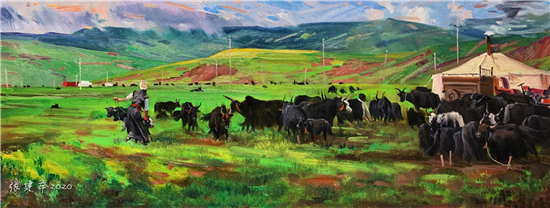 艺美视界展览推荐：一家人的西藏2020张建举作品展