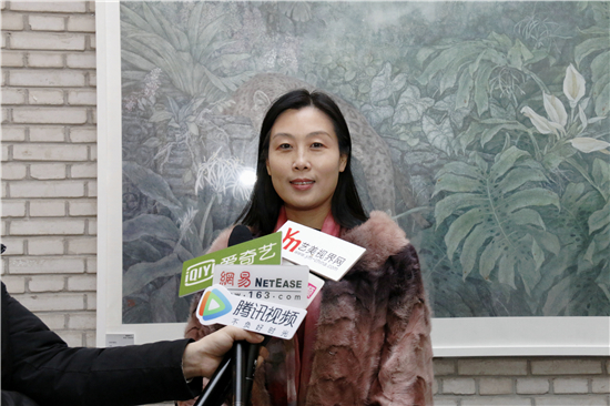 翰逸神飞——鲁双喜工笔画品鉴展在松美术馆成功举办