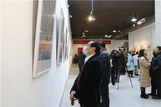 翰逸神飞——鲁双喜工笔画品鉴展在松美术馆成功举办