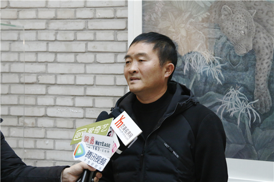 翰逸神飞——鲁双喜工笔画品鉴展在松美术馆成功举办