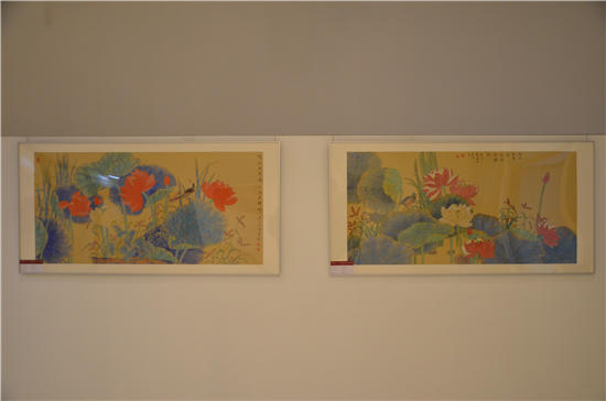 常美娟国画艺术亮相斯洛伐克驻华大使馆